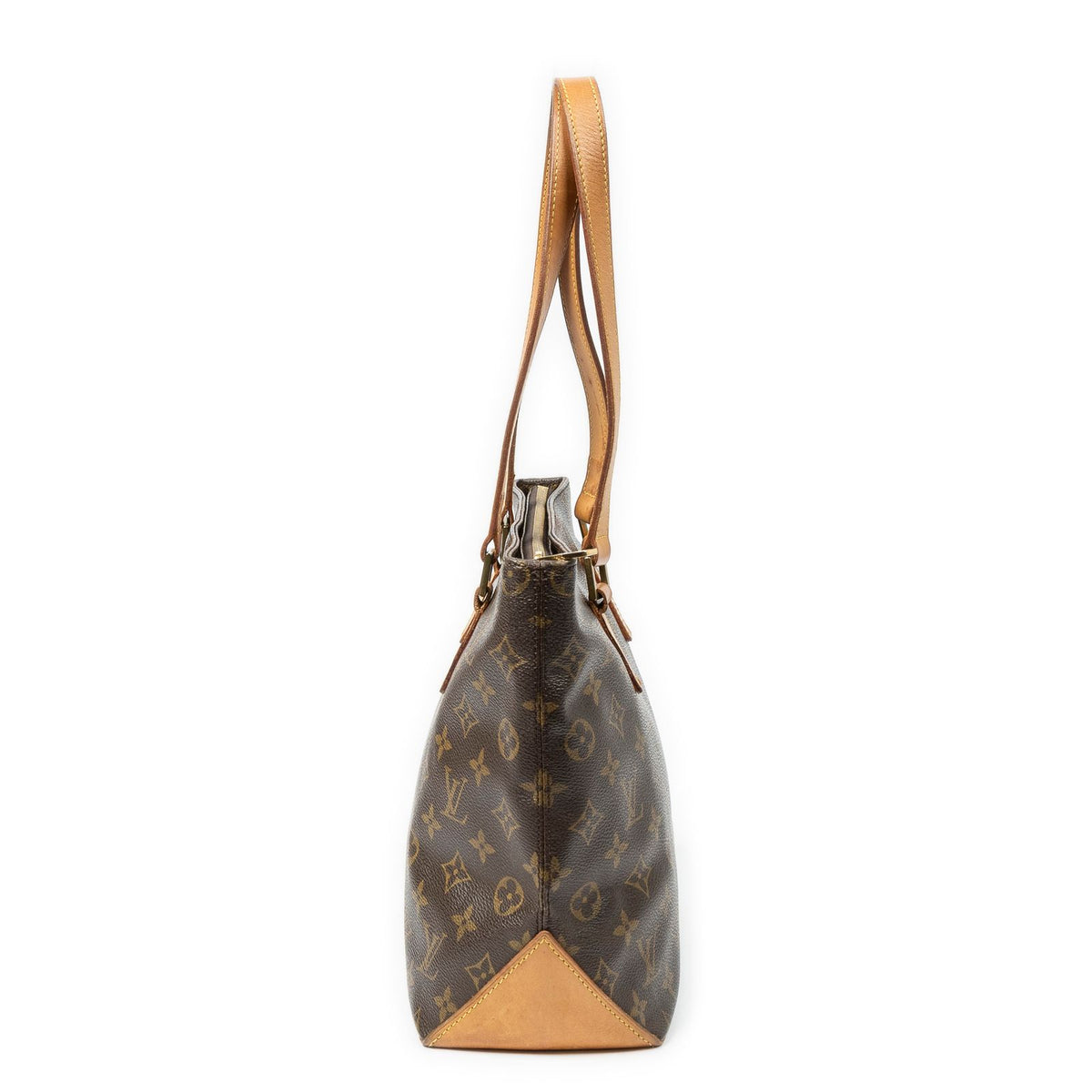 Louis Vuitton Cabas Piano Brown Monogram Canvas Tote — view 4