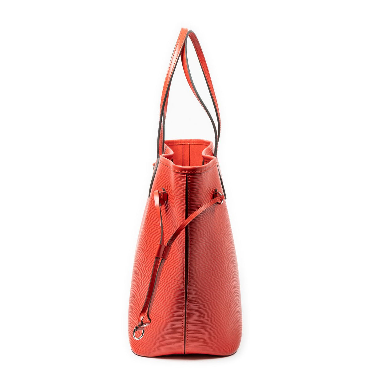Louis Vuitton Neverfull Red Tote Epi — view 3