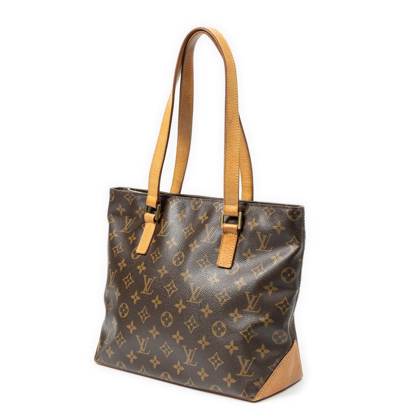 Louis Vuitton Cabas Piano Brown Monogram Canvas Tote — view 2