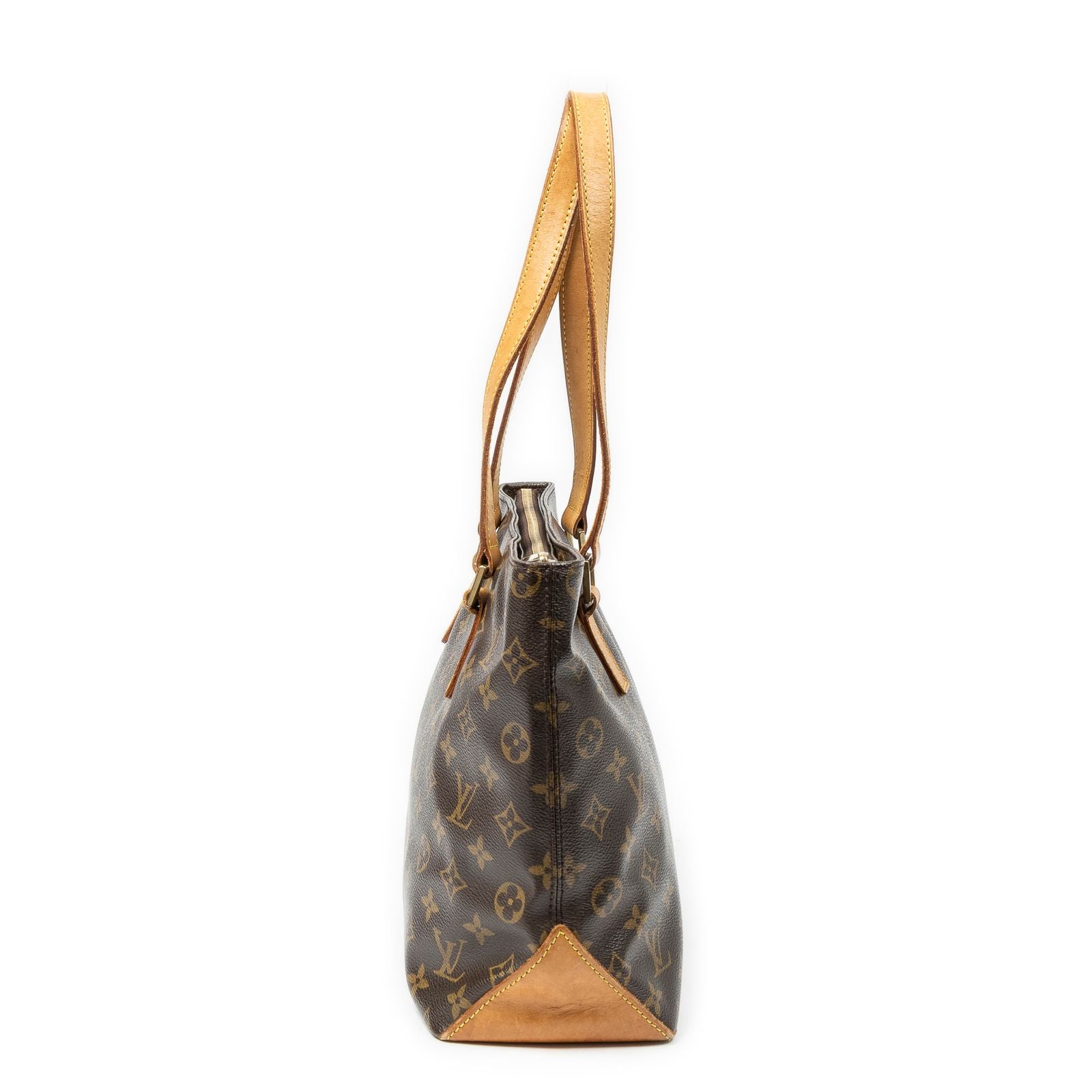 Louis Vuitton Cabas Piano Brown Monogram Canvas Tote — view 4