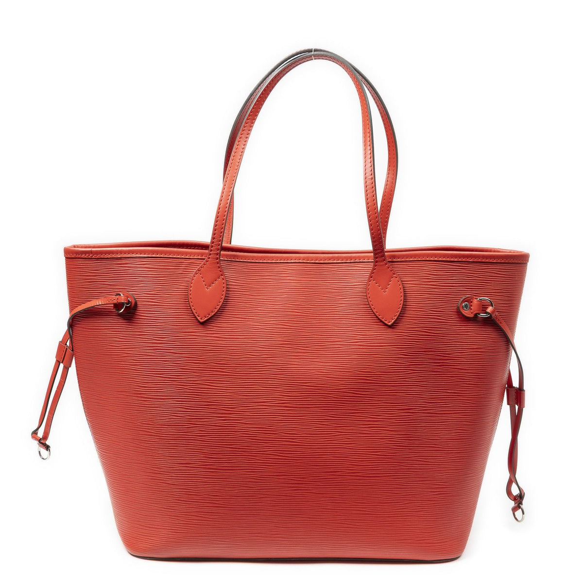 Louis Vuitton Neverfull Red Tote Epi — view 5