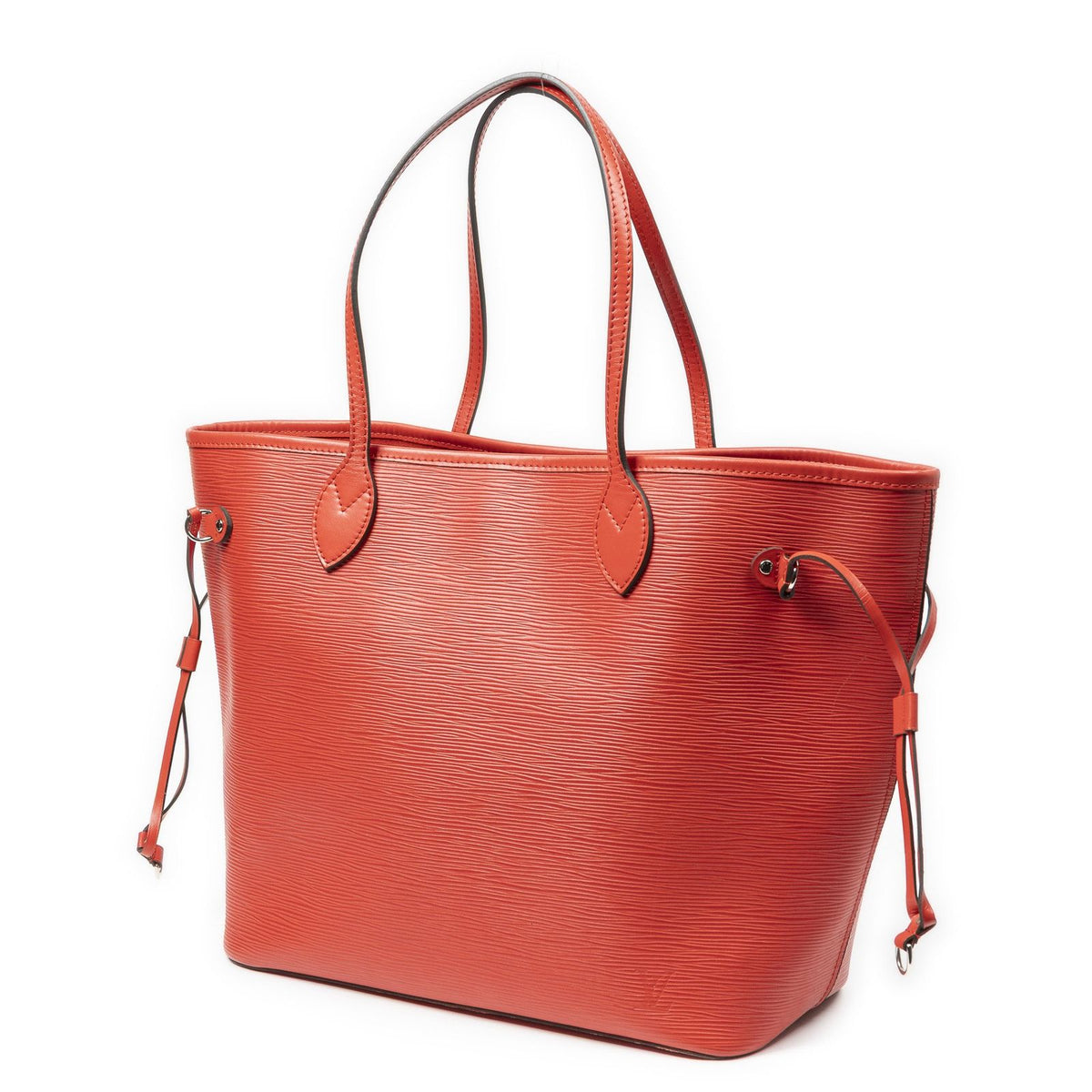 Louis Vuitton Neverfull Red Tote Epi — view 2