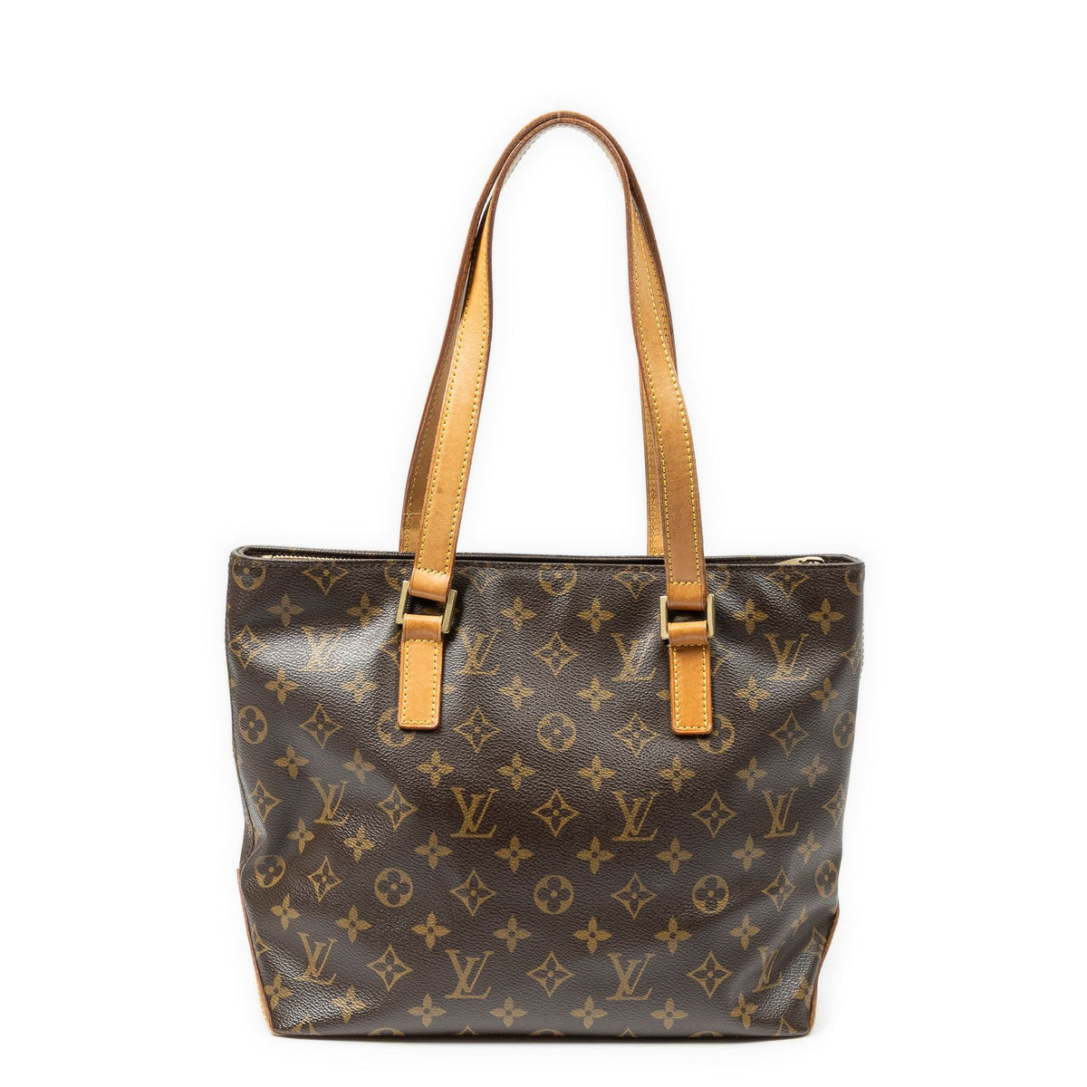Louis Vuitton Cabas Piano Brown Monogram Canvas Tote — view 5