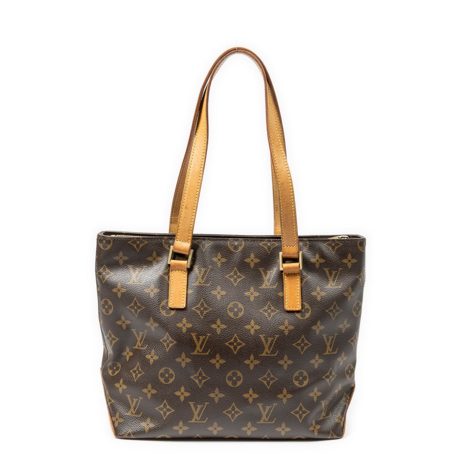 Louis Vuitton Cabas Piano Brown Monogram Canvas Tote — view 5