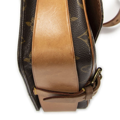 Louis Vuitton Cartouchiere Brown Monogram Canvas Shoulder Bag — view 7