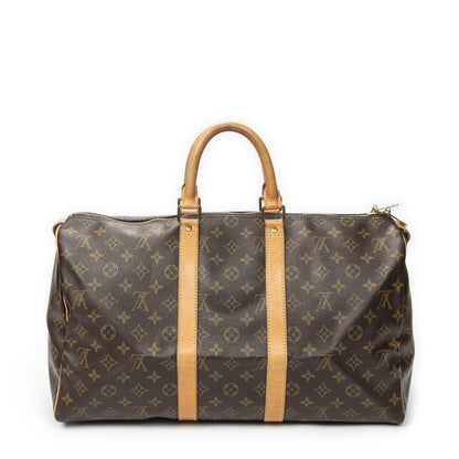 Louis Vuitton Keepall Brown Monogram Canvas — view 5