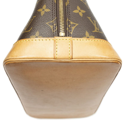 Louis Vuitton Alma Brown Monogram Canvas Handbag — view 7