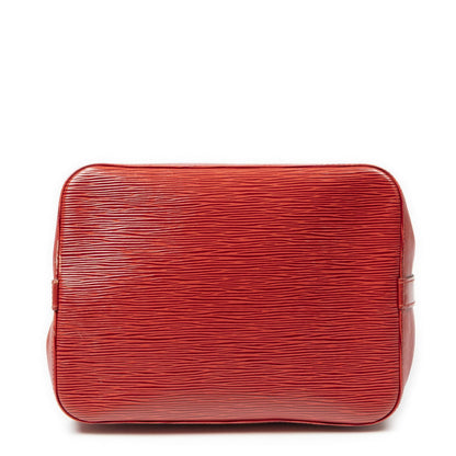 Louis Vuitton Noe Red Epi Bucket Bag — view 6