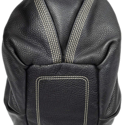 Celine Large Bitter Sweet Black Gray Leather Shoulder Bag — view 7