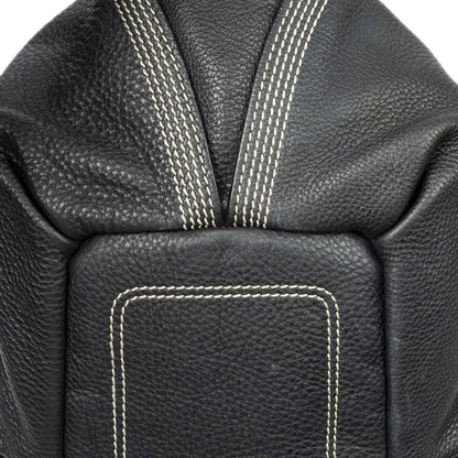 Celine Large Bitter Sweet Black Gray Leather Shoulder Bag — view 8