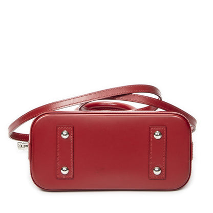Louis Vuitton Alma Red Epi Handbag — view 6