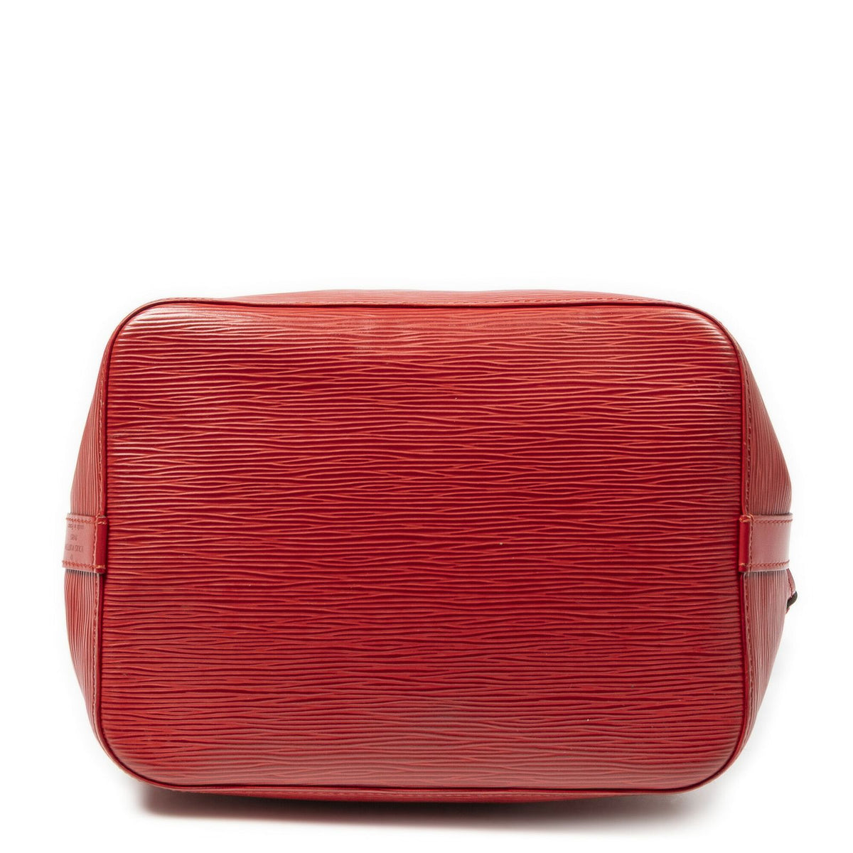 Louis Vuitton Noe Red Epi Bucket Bag — view 6