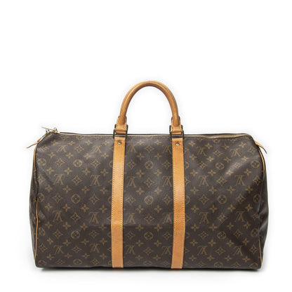 Louis Vuitton Keepall Brown Monogram Canvas — view 5