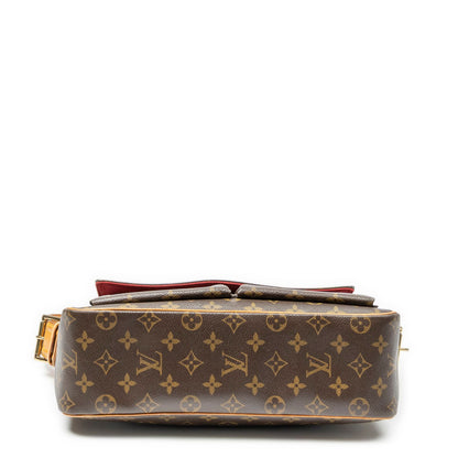 Louis Vuitton Viva City Brown Monogram Canvas Shoulder Bag — view 6