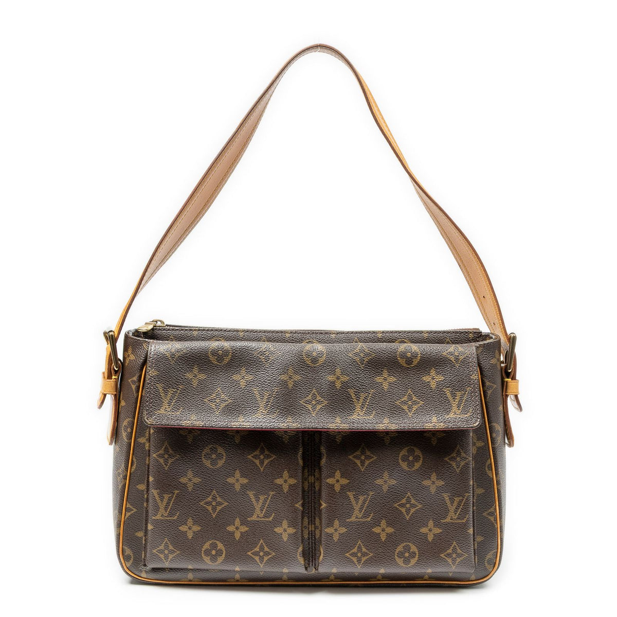 Louis Vuitton Viva City Brown Monogram Canvas Shoulder Bag