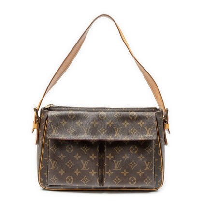 Louis Vuitton Viva City Brown Monogram Canvas Shoulder Bag