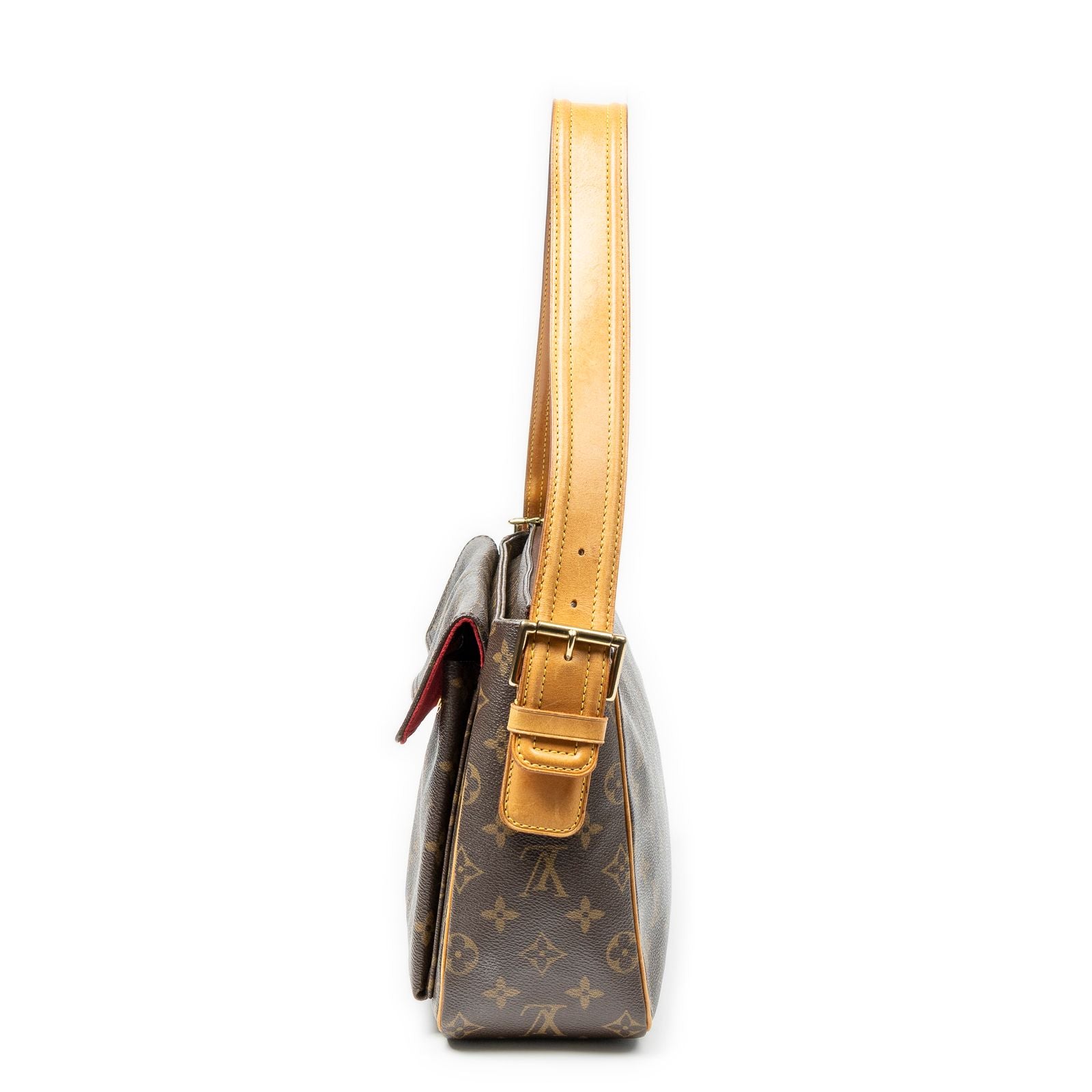 Louis Vuitton Viva City Brown Monogram Canvas Shoulder Bag — view 3