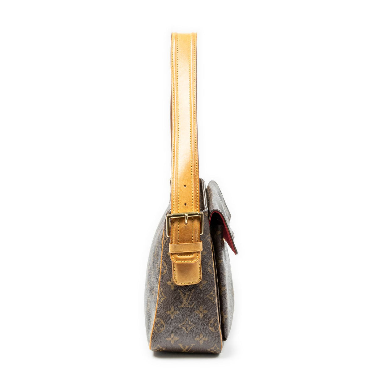 Louis Vuitton Viva City Brown Monogram Canvas Shoulder Bag — view 4