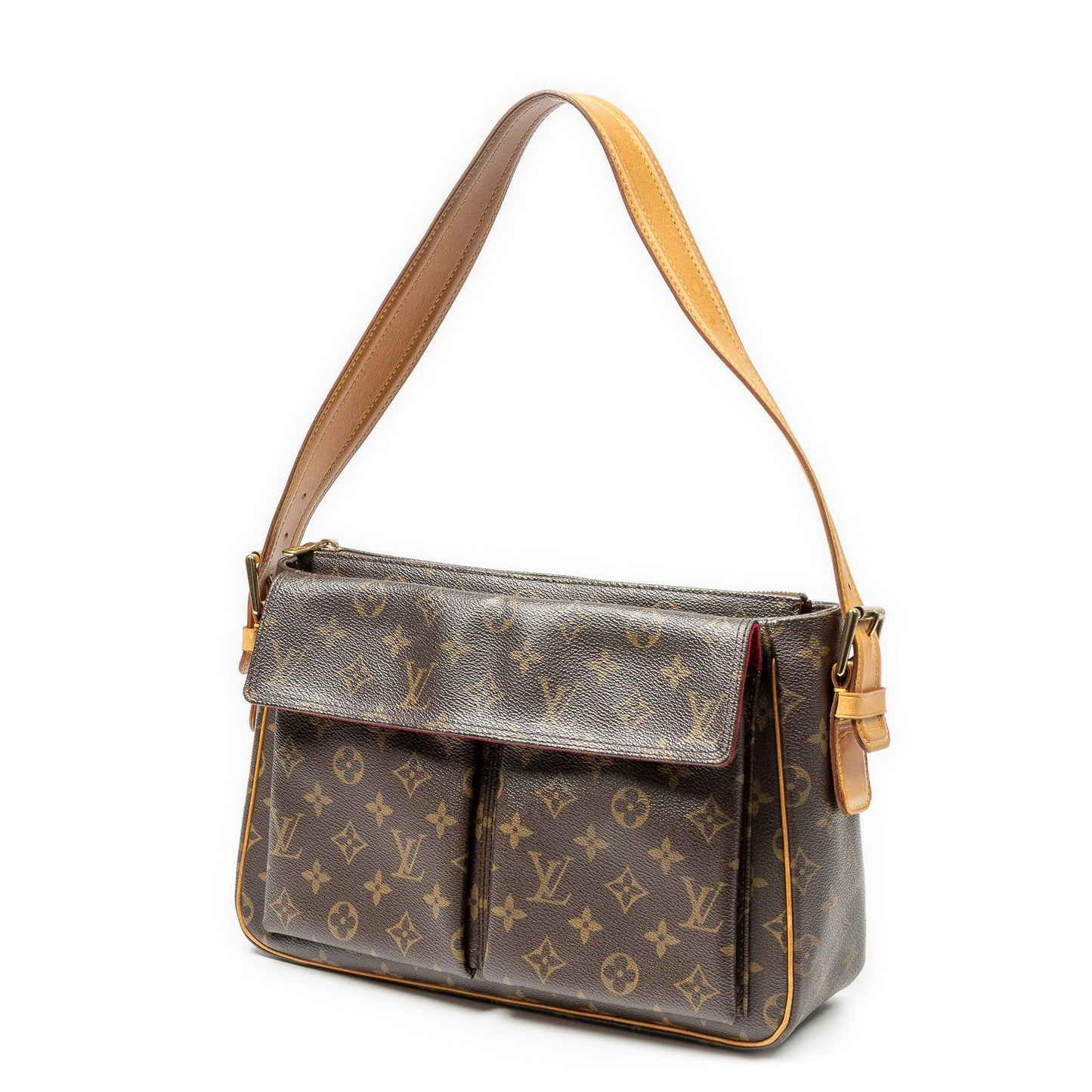Louis Vuitton Viva City Brown Monogram Canvas Shoulder Bag — view 2