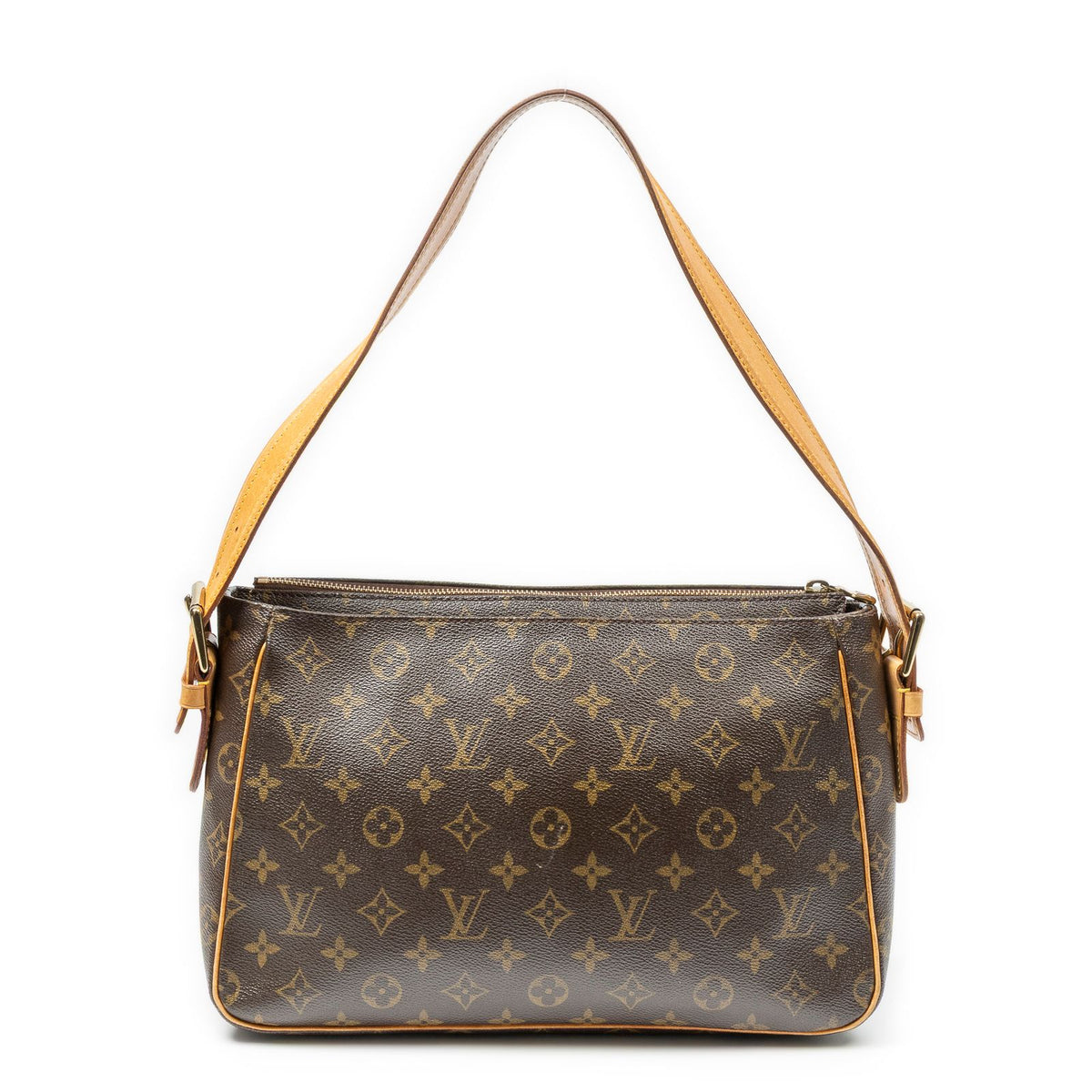 Louis Vuitton Viva City Brown Monogram Canvas Shoulder Bag — view 5