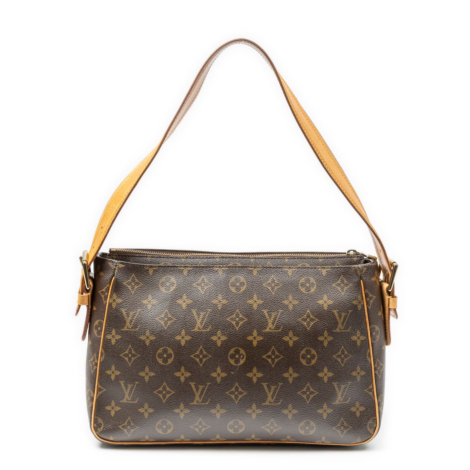 Louis Vuitton Viva City Brown Monogram Canvas Shoulder Bag — view 5