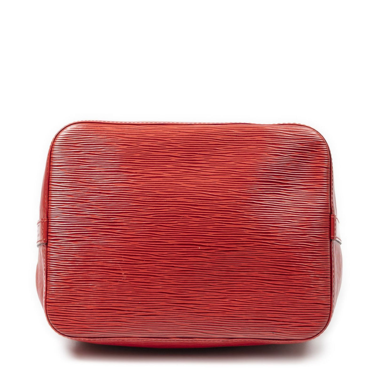 Louis Vuitton Noe Red Epi Bucket Bag — view 6