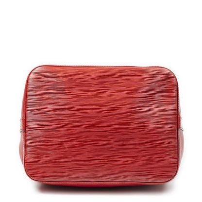 Louis Vuitton Noe Red Epi Bucket Bag — view 6