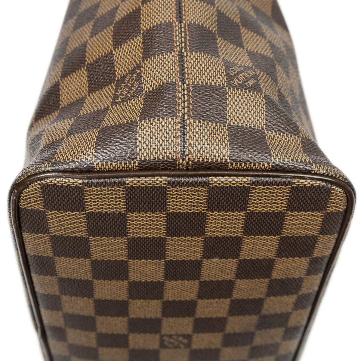 Louis Vuitton Saleya Brown Damier Ebene Shoulder Bag — view 8