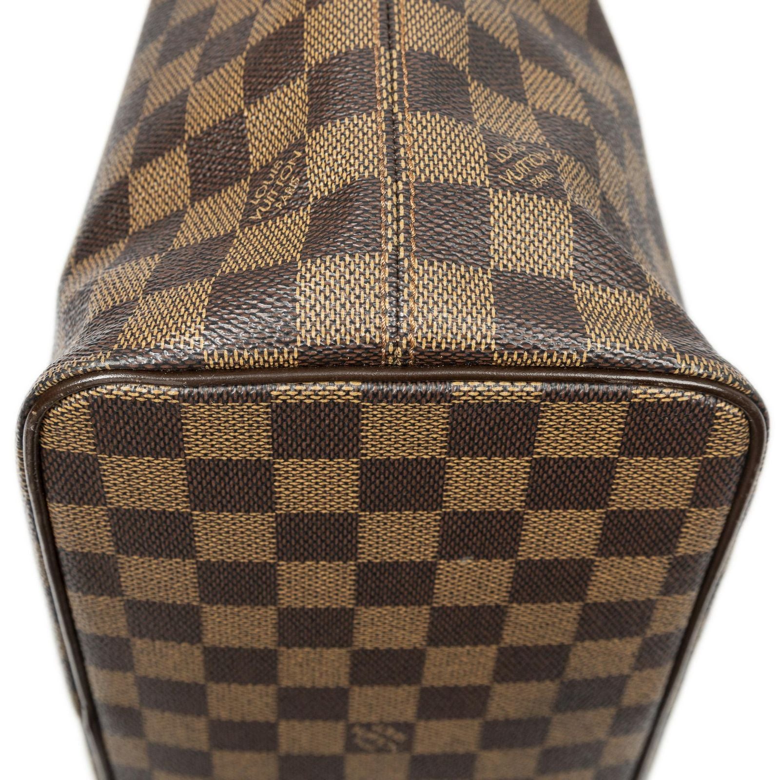 Louis Vuitton Saleya Brown Damier Ebene Shoulder Bag — view 8