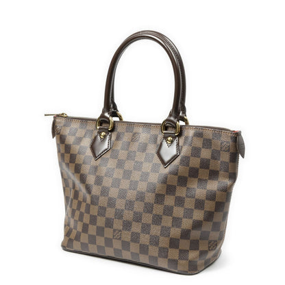 Louis Vuitton Saleya Brown Damier Ebene Shoulder Bag — view 2