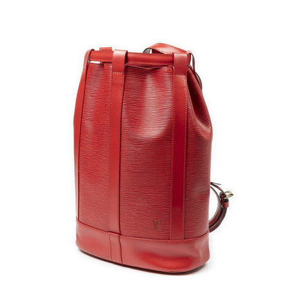 Louis Vuitton Randonnie Red Epi Handbag — view 2