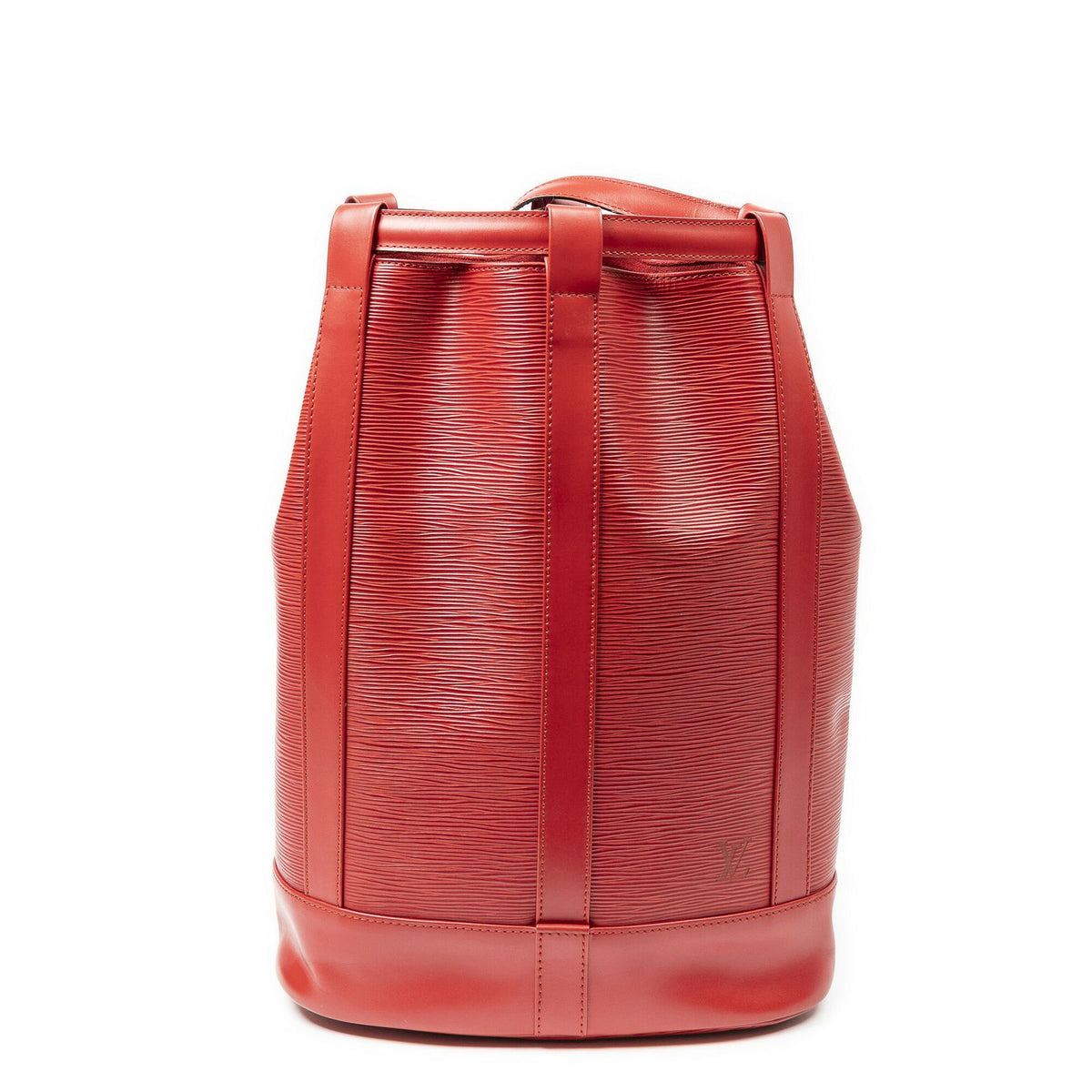 Louis Vuitton Randonnie Red Epi Handbag