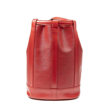 Louis Vuitton Randonnie Red Epi Handbag