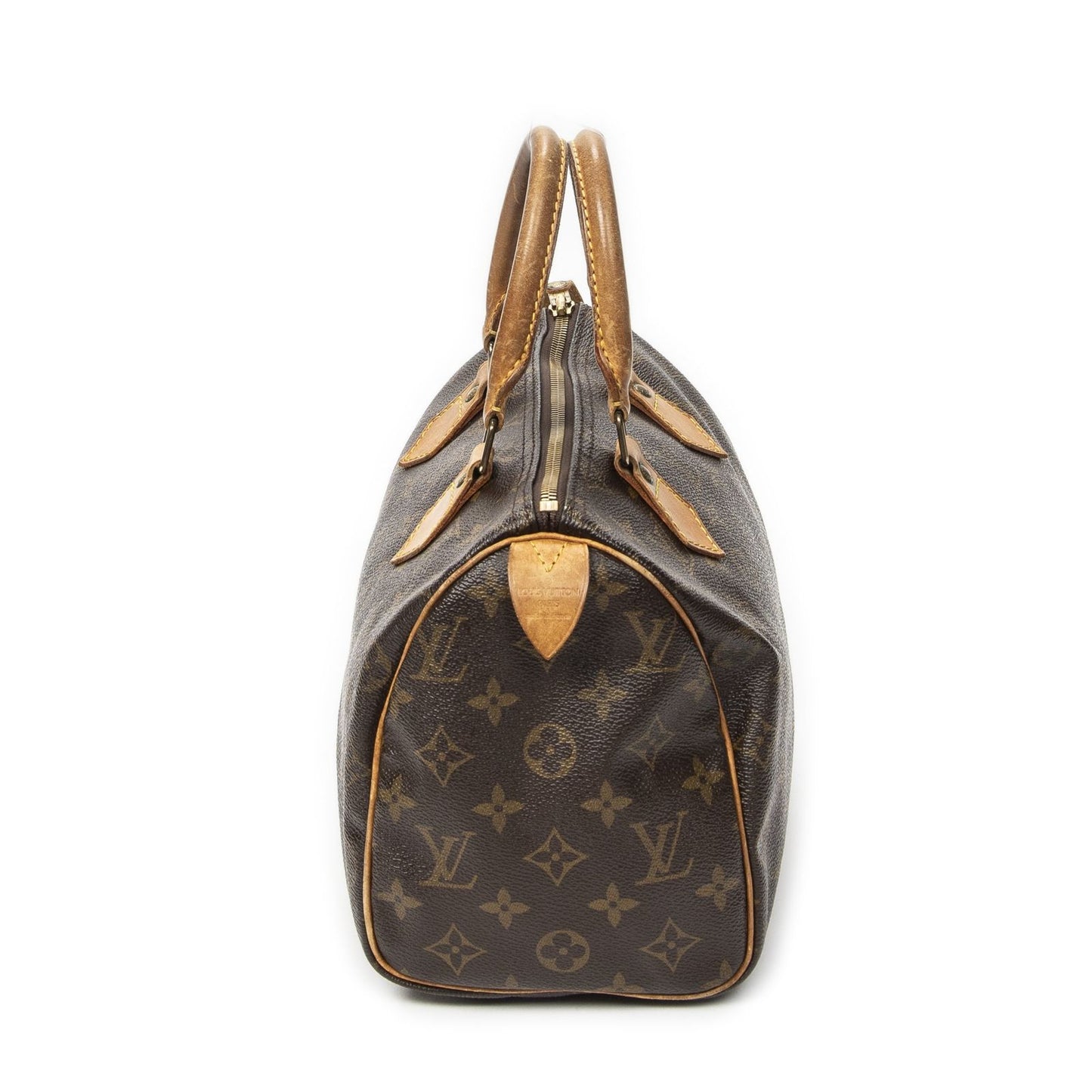 Louis Vuitton Speedy Brown Monogram Canvas Handbag — view 4
