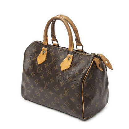 Louis Vuitton Speedy Brown Monogram Canvas Handbag — view 2