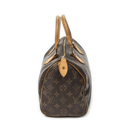 Louis Vuitton Speedy Brown Monogram Canvas Handbag — view 3