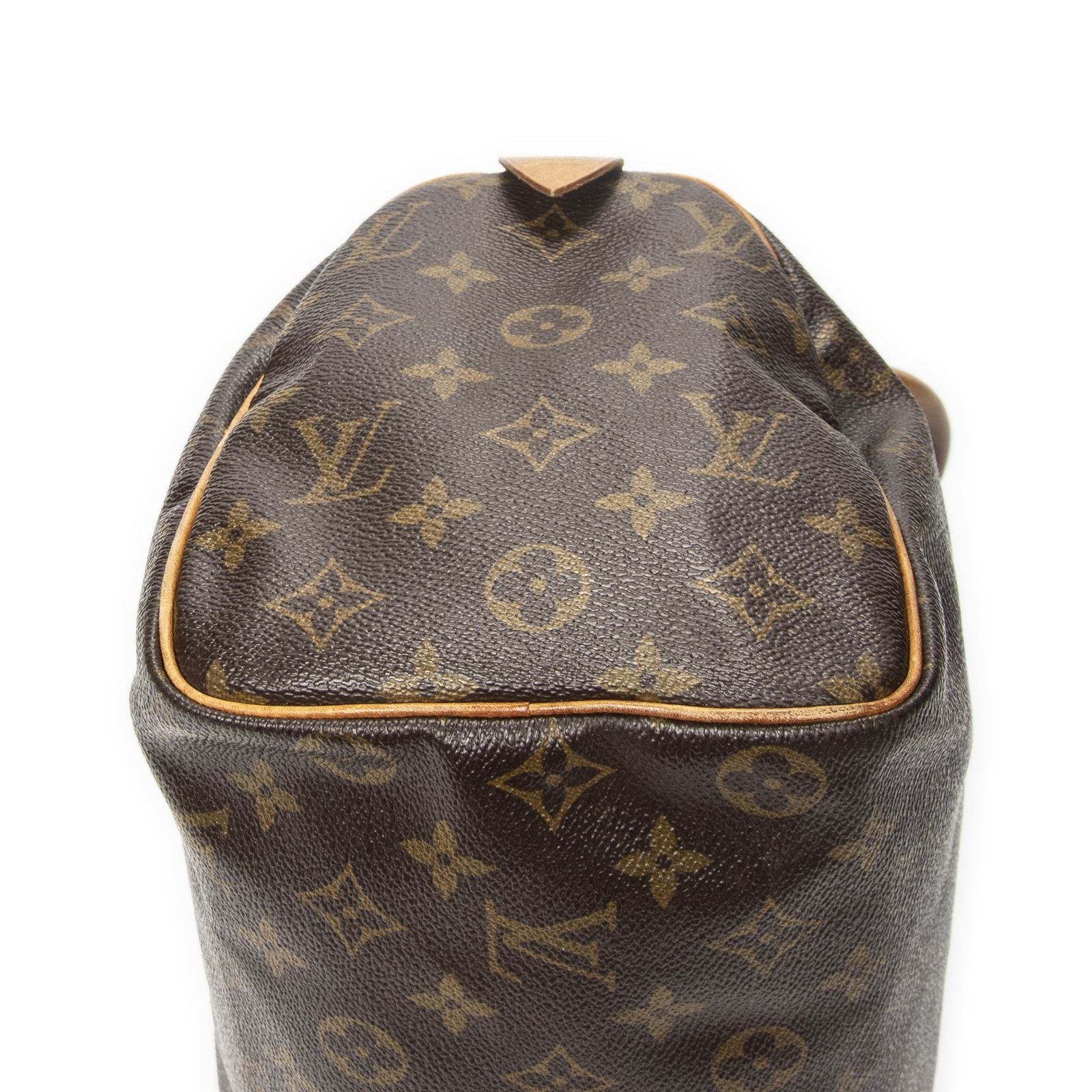 Louis Vuitton Speedy Brown Monogram Canvas Handbag — view 8