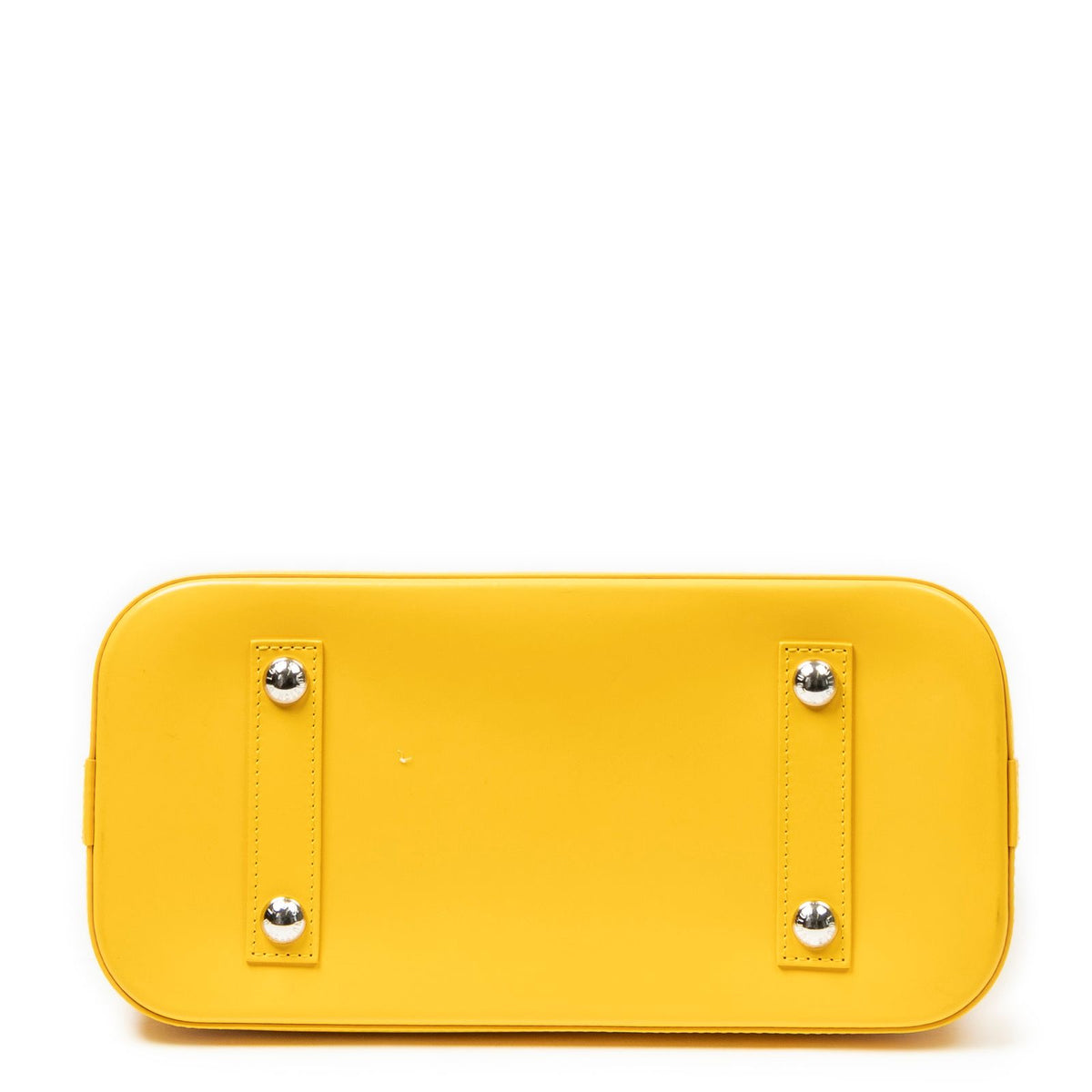 Louis Vuitton Alma Yellow Epi Handbag — view 6