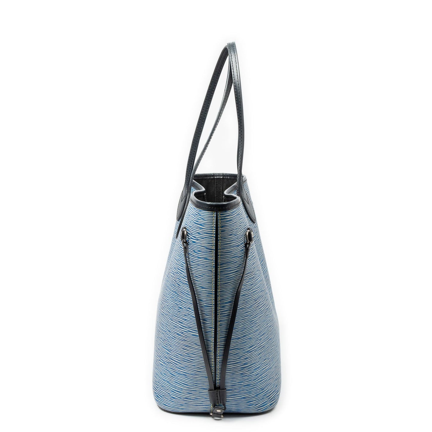 Louis Vuitton Neverfull Blue Denim Tote — view 4