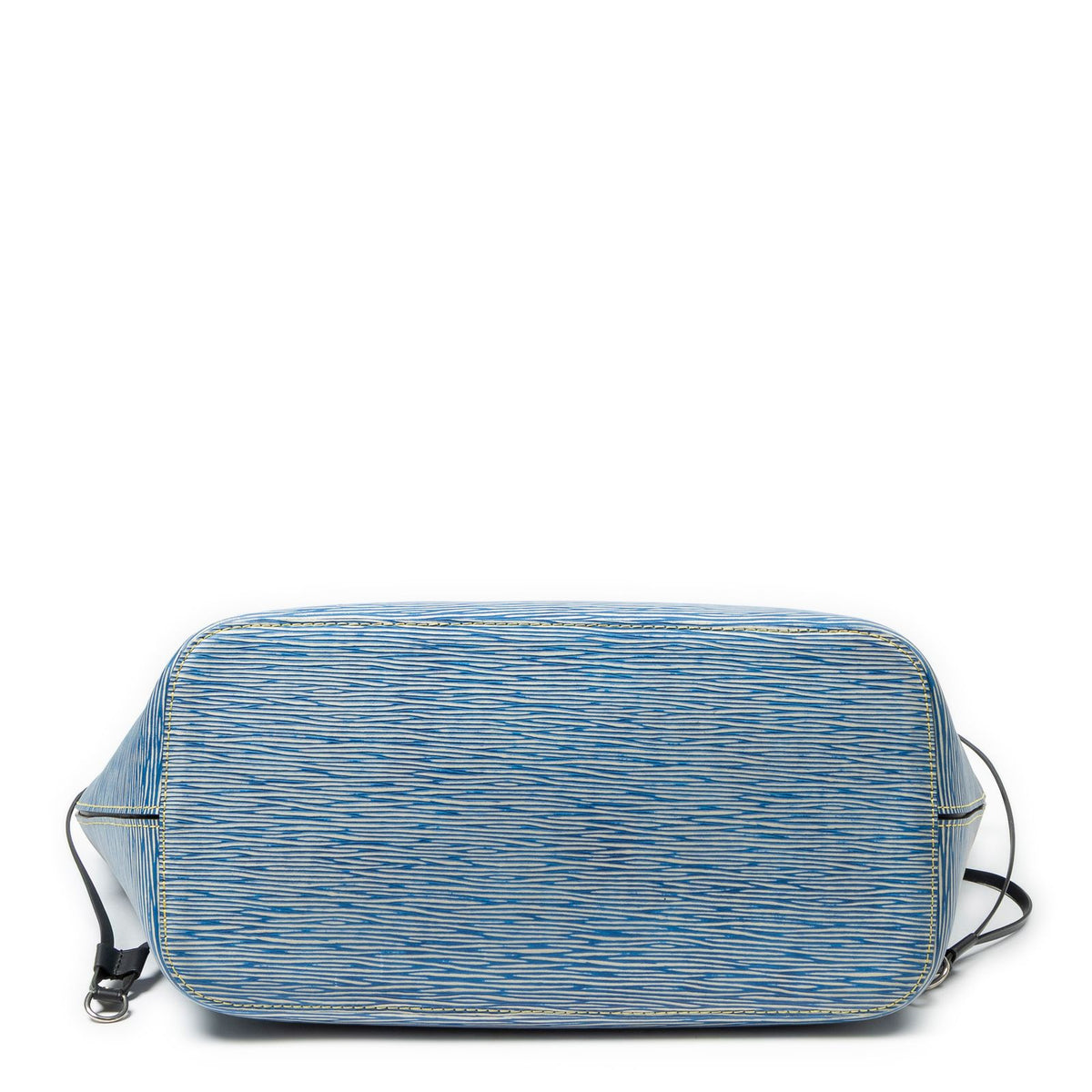 Louis Vuitton Neverfull Blue Denim Tote Epi — view 6
