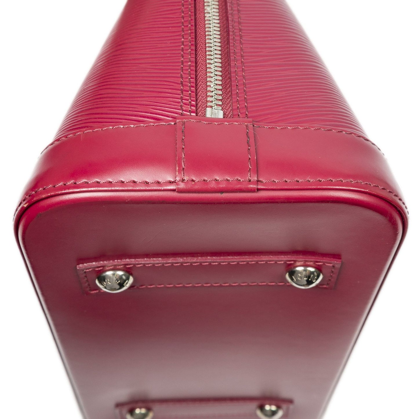 Louis Vuitton Alma Fuchsia Epi Handbag — view 8