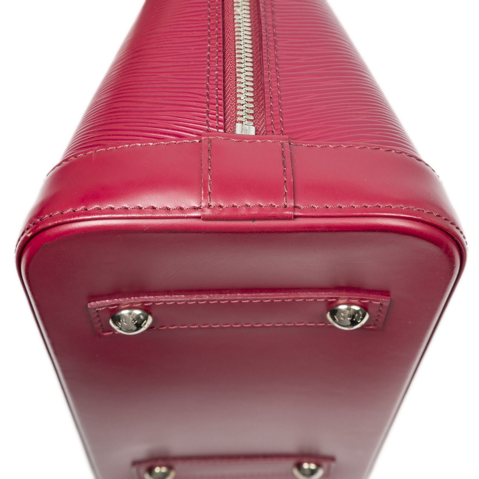 Louis Vuitton Alma Fuchsia Epi Handbag — view 8