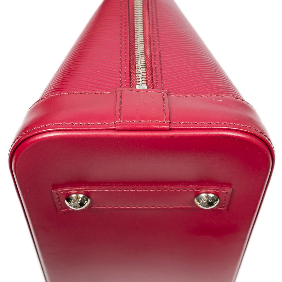 Louis Vuitton Alma Fuchsia Epi Handbag — view 7