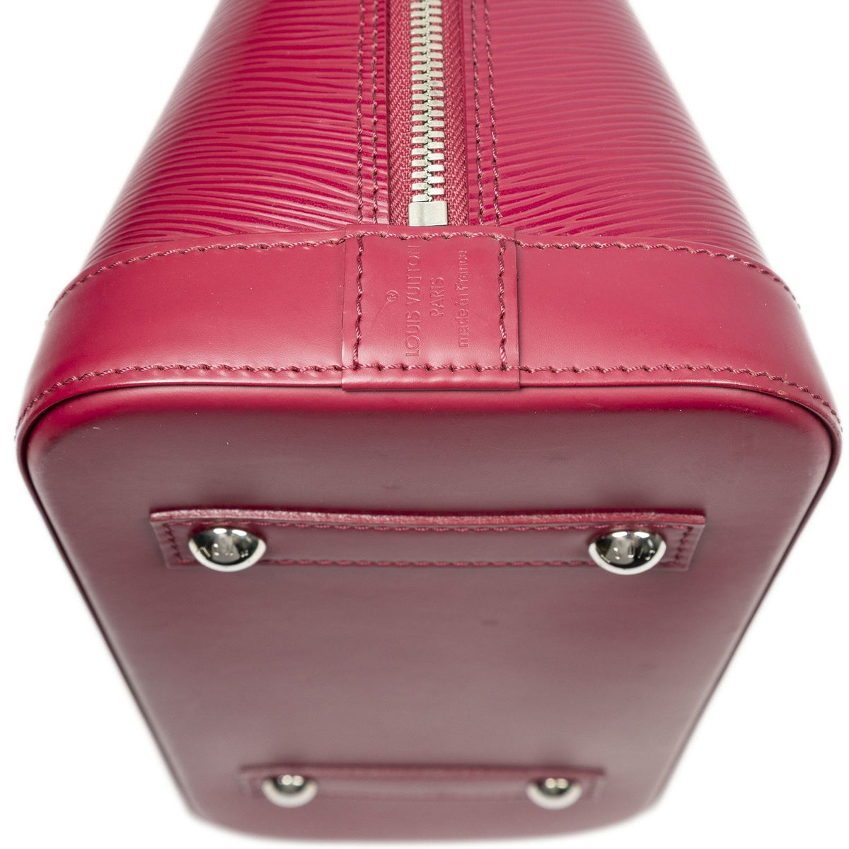 Louis Vuitton Alma Fuchsia Epi Handbag — view 7