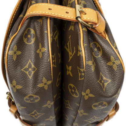Louis Vuitton Saumur Brown Monogram Canvas Crossbody — view 8