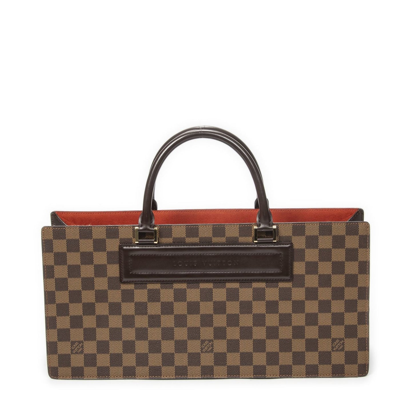 Louis Vuitton Sac Triangle Brown Damier Ebene Handbag — view 5