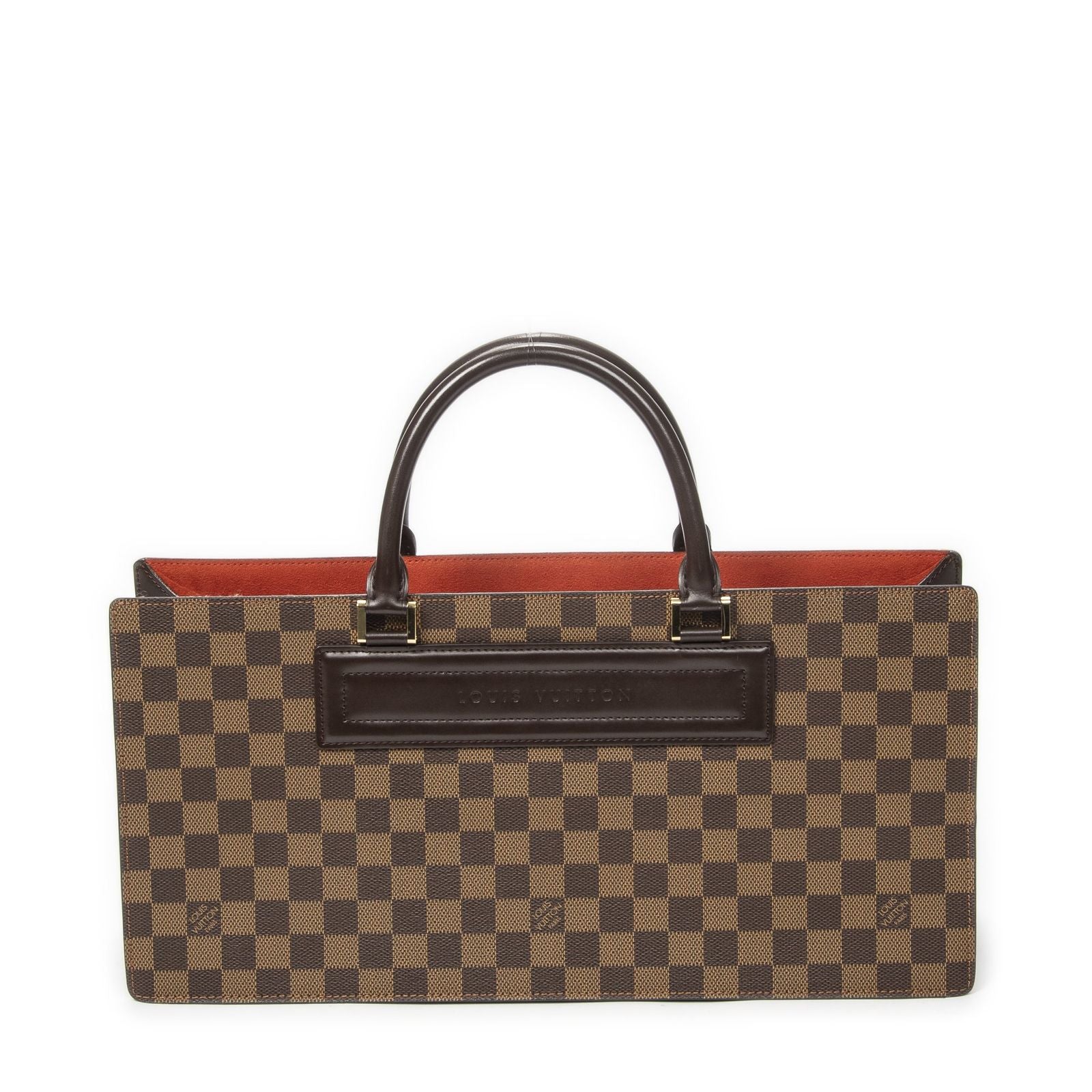 Louis Vuitton Sac Triangle Brown Damier Ebene Handbag — view 5