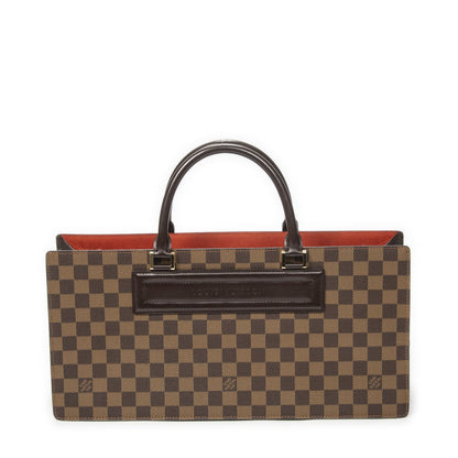 Louis Vuitton Sac Triangle Brown Damier Ebene Handbag — view 5