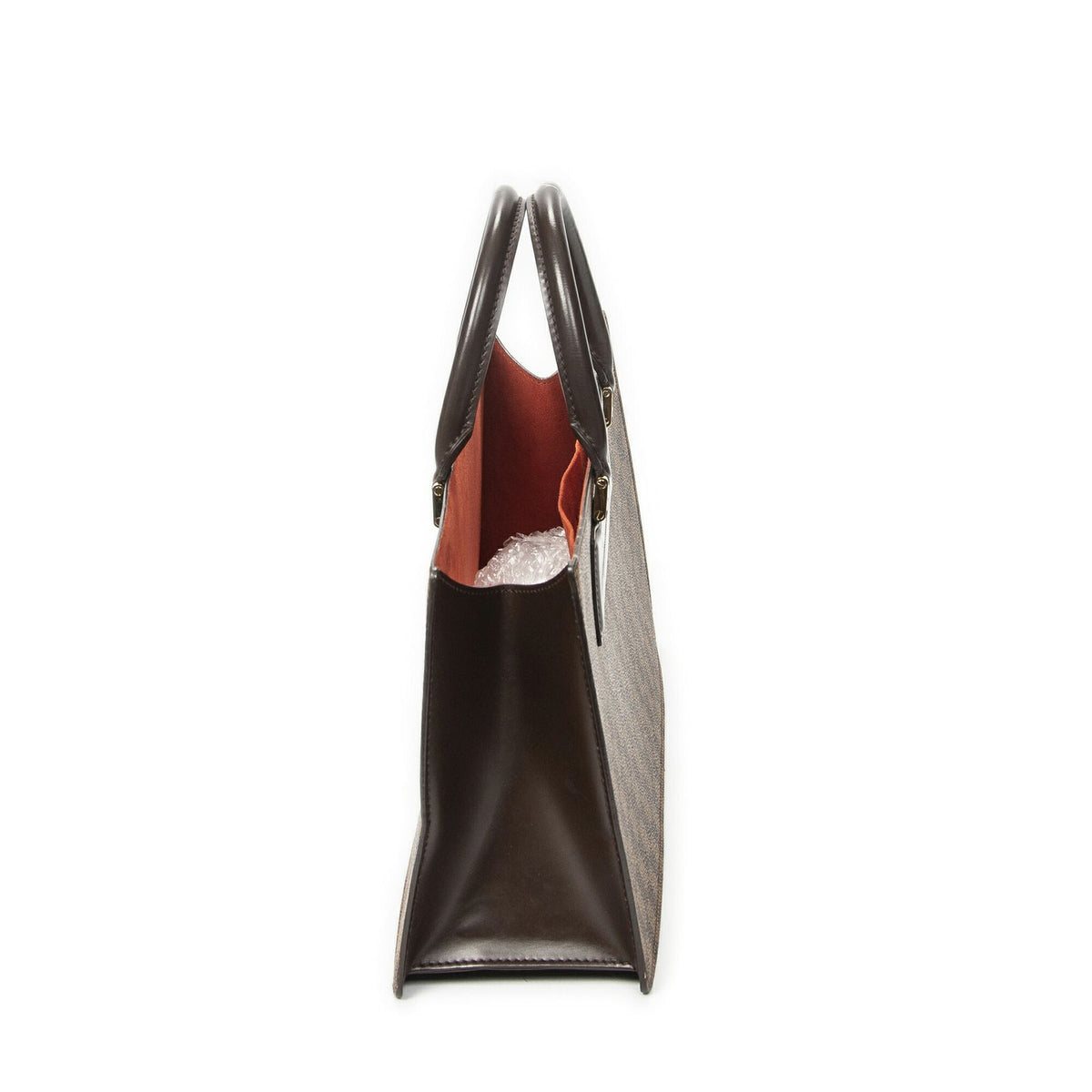 Louis Vuitton Sac Triangle Brown Damier Ebene Handbag — view 4