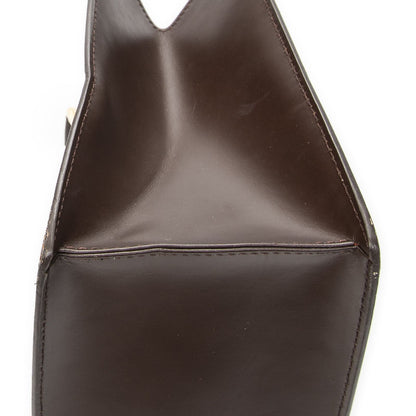 Louis Vuitton Sac Triangle Brown Damier Ebene Handbag — view 8